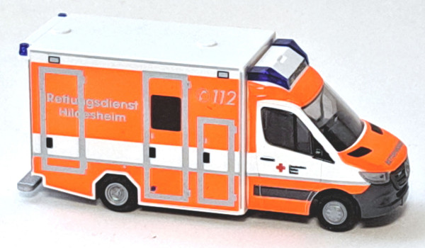 Rietze 76185 - GSF RTW ´18 Rettungsdienst Hildesheim - 1:87