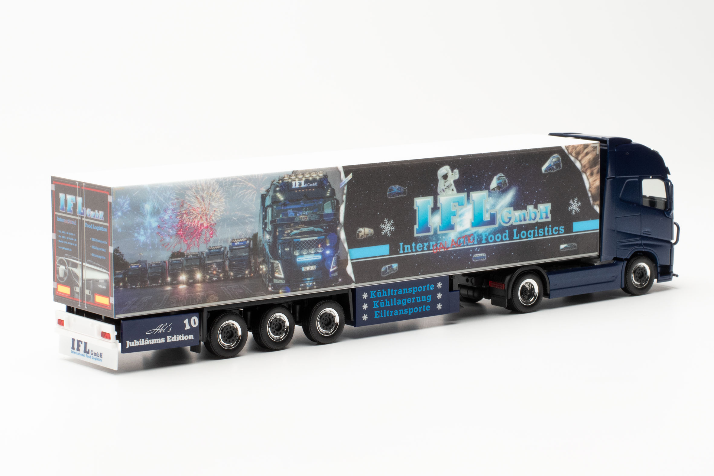 Herpa Volvo Fh Gl Xl K Hlkoffer Sattelzug Ifl K Ln Lkw Fahrzeugmodelle