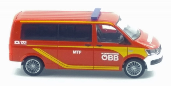 Rietze 53773 - Volkswagen T6 Betriebsfeuerwehr ÖBB (AT) - 1:87