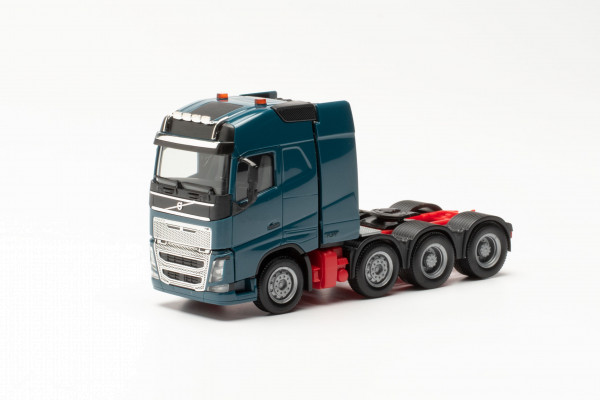 Herpa 304788-007 - Volvo FH16 Schwerlast-Zugmaschine, ozeanblau - 1:87