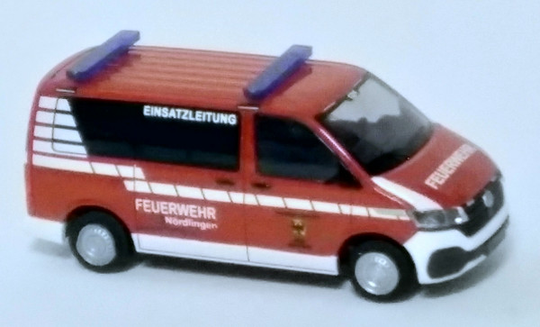 Rietze 53846 - Volkswagen T6.1 Feuerwehr Nördlingen - 1:87
