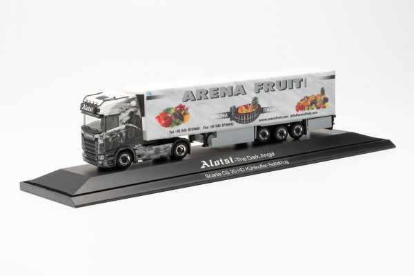 Herpa 122269 - Scania CS 20 HD Kühlkoffer-Sattelzug „Arena Fruit“ - 1:87