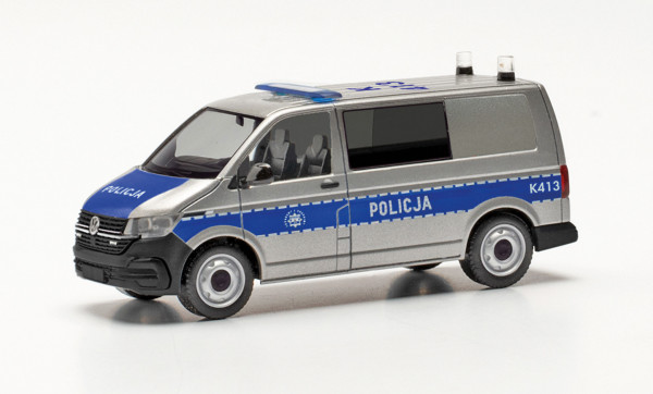 Herpa 097109 - VW T 6.1 Bus „Policja Polen“ - 1:87