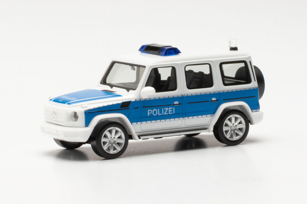 Herpa 097222 - Mercedes-Benz G-Klasse „Polizei Brandenburg Land“ - 1:87
